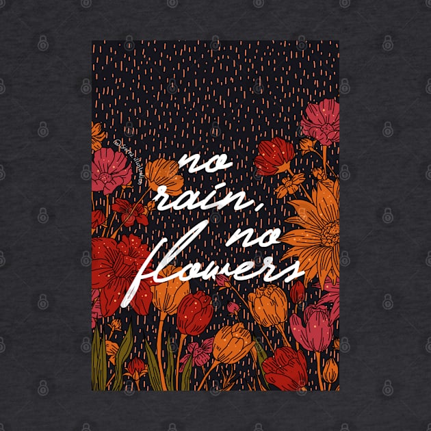 Floral Quote Art by Sierraillustration